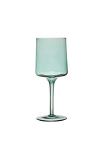 1 of 2:Sage Stemmed Wine Glass