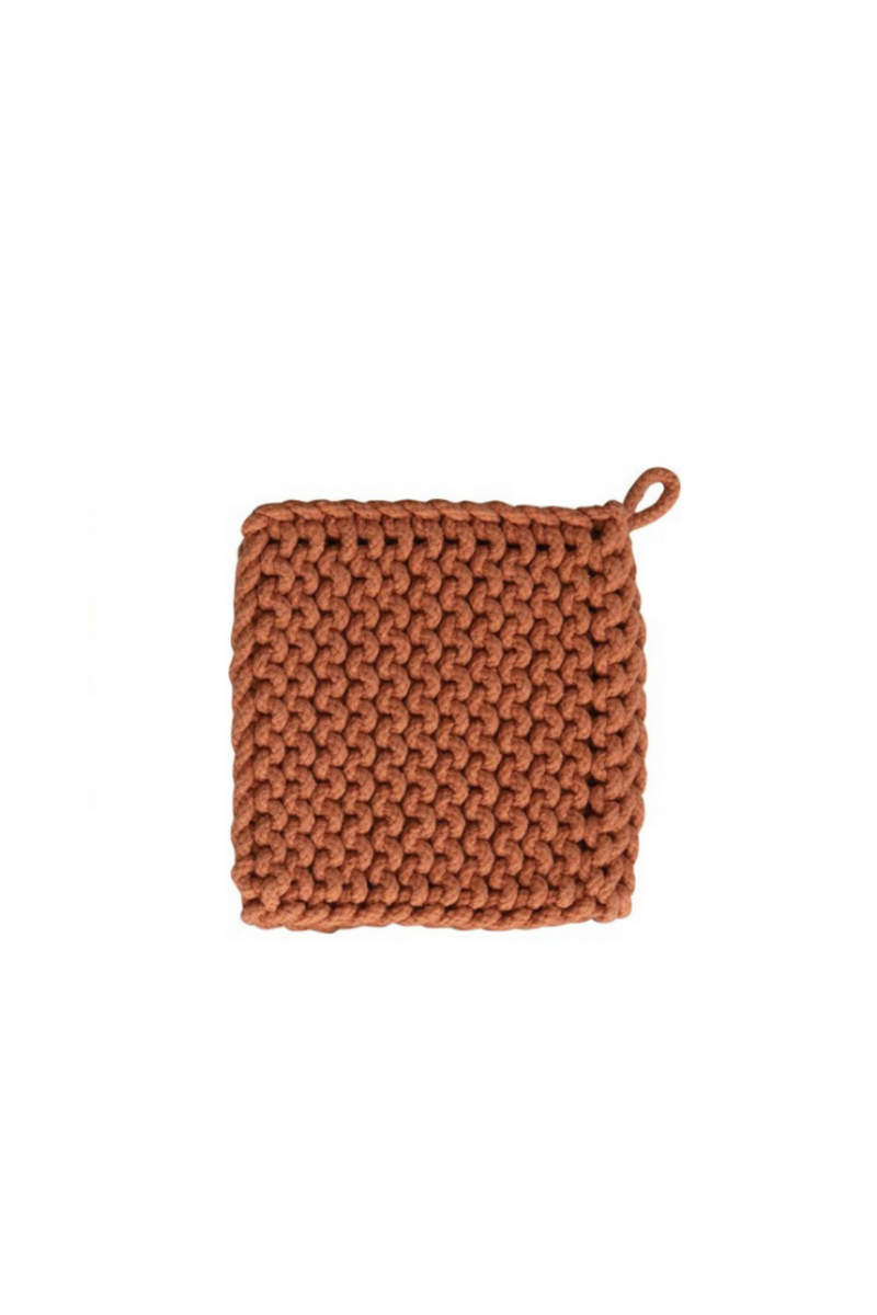 Sunset Cotton Crochet Pot Holder