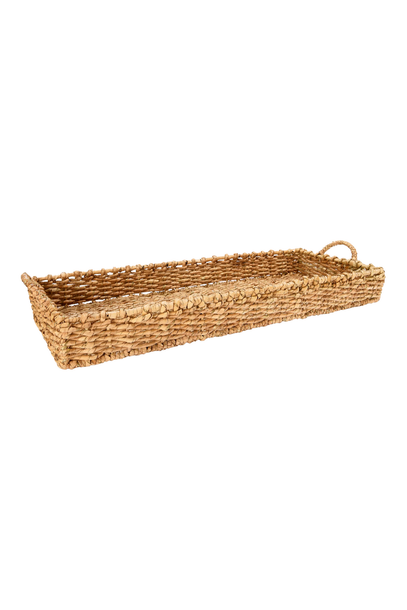 Creative Co-Op Hand-Woven Seagrass Tray w/ Handles