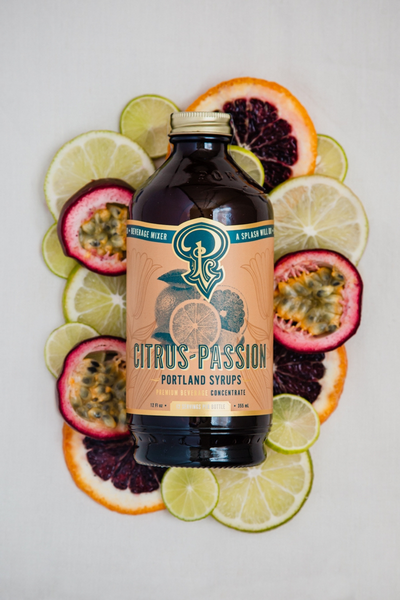 Citrus Passion Fruit Cocktail Syrup-Portland Syrups-ECOVIBE