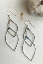 3 of 3:Double Lotus Earrings