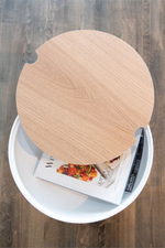Bloomingville Iris Table with Reversible Wood Top
