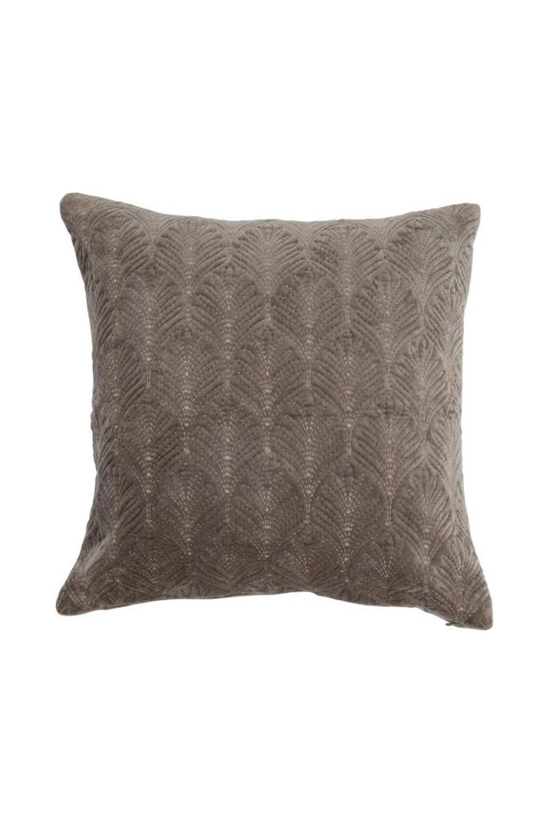 Creative-CoOp-Velvet-Embroidered-Grey-Throw-Pillow