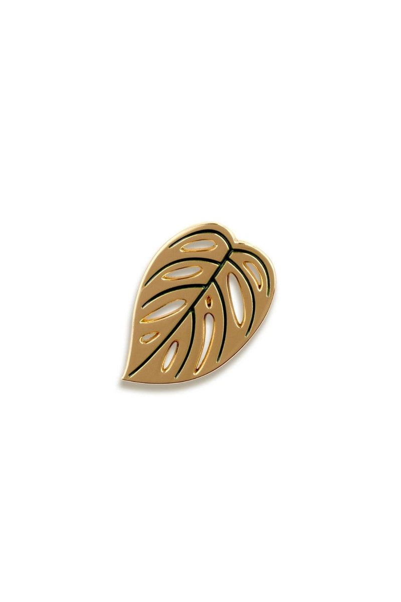Paper Anchor Co. Swiss Cheese Monstera Adansonii Lapel Pin