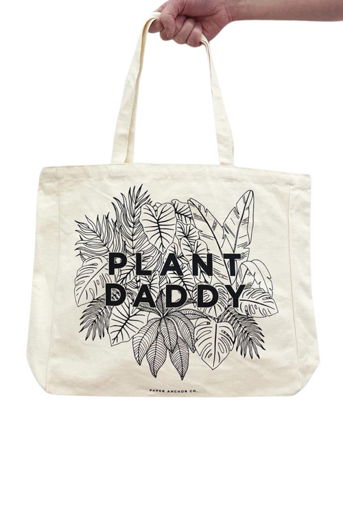 Plant Daddy Tote Bag-Paper Anchor Co.-ECOVIBE