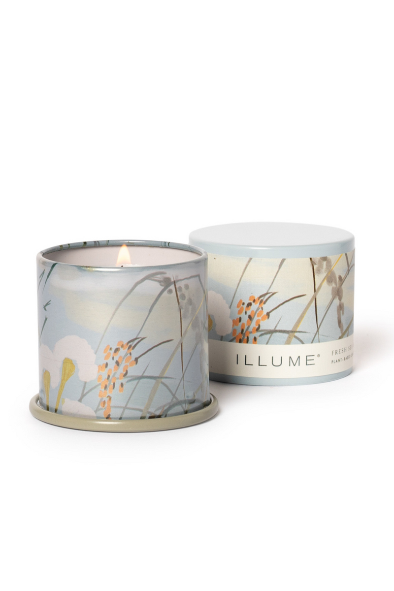 Fresh Sea Salt Demi Vanity Tin Candle-Illume-ECOVIBE