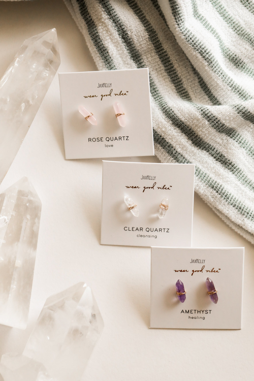JaxKelly Mineral Point Earrings