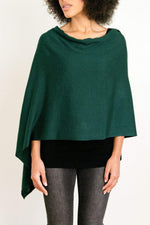 EcoVibe Style - 8-Way Convertible Poncho,  | Forest Green