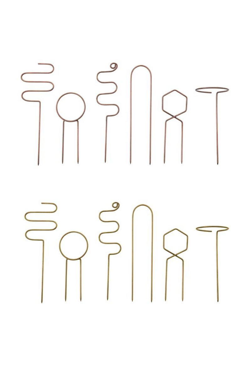 Creative-CoOp-Gold-Copper-Iron-Small-Metal-Plant-Trellis