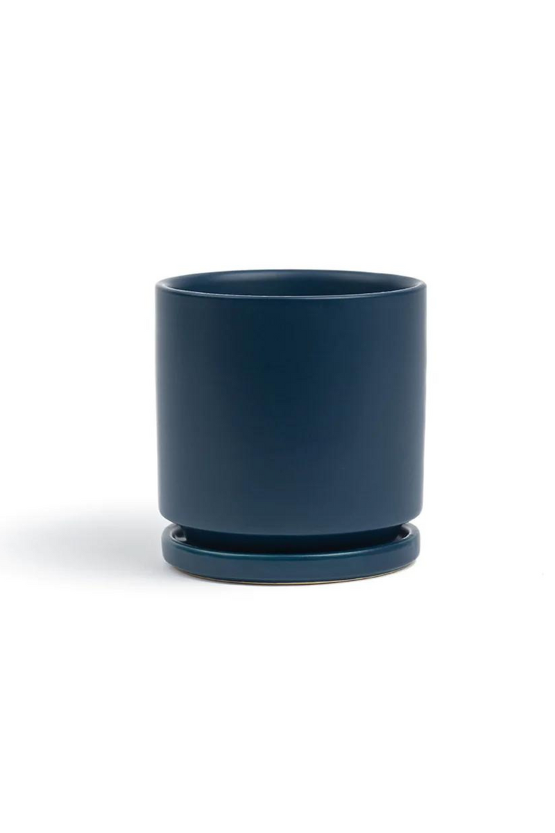 Midnight Blue Gemstone Ceramic Planter-Momma Pots-ECOVIBE