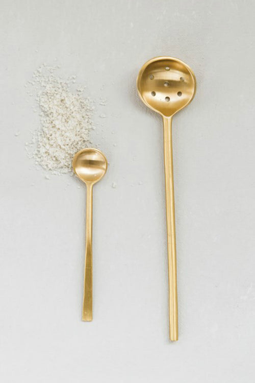 Antique Brass Tea Spoon
