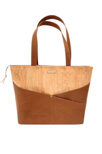 Advocate Zippered Tote in Sepia-Carry Courage-ECOVIBE