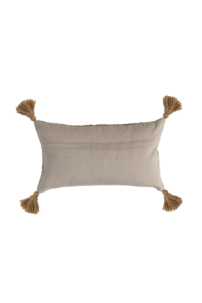     Creatove-CoOp-Cotton-Chambray-Woven-Lumbar-Throw-Pillow