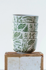 2 of 3:Garden Greens Ceramic Bowl