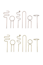 Creative-CoOp-Gold-Copper-Iron-Small-Metal-Plant-Trellis