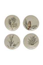 Creative-CoOp-Northern-Lodge-ceramic-holiday-plate