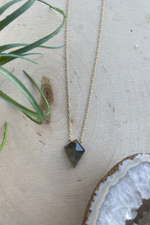 2 of 2:Gemstone Kite Necklace