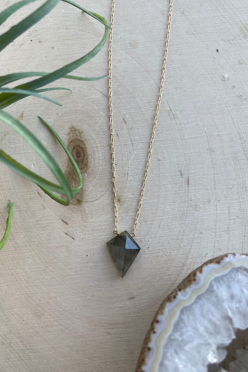 Gemstone Kite Necklace