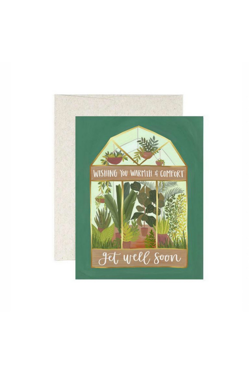 One Canoe Two Get Well Greenhouse Card