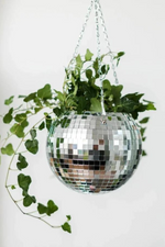 3 of 3:Disco Ball Planter