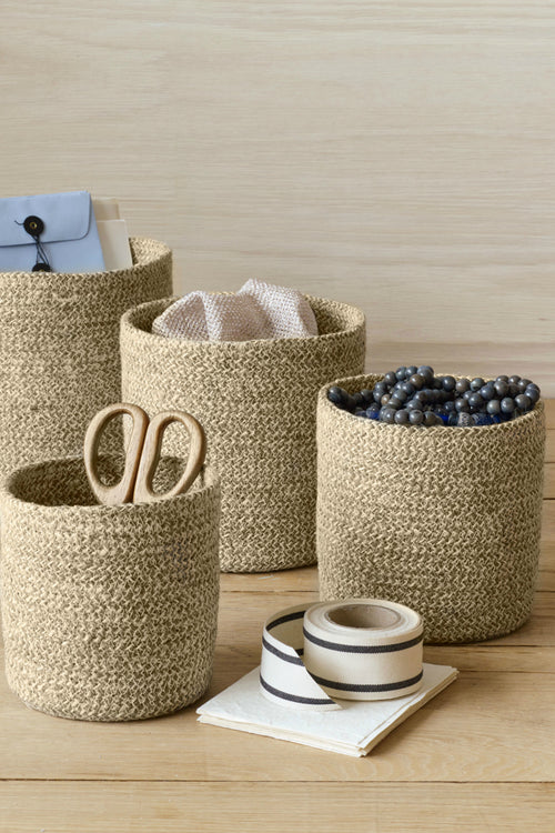 Texture by Design Ideas Melia Basket in Sand