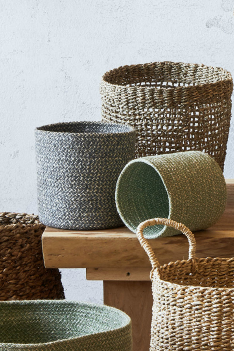 Texture by Design Ideas Melia Basket in Sage