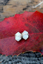 5 of 5:Pike Studs in Mother of Pearl