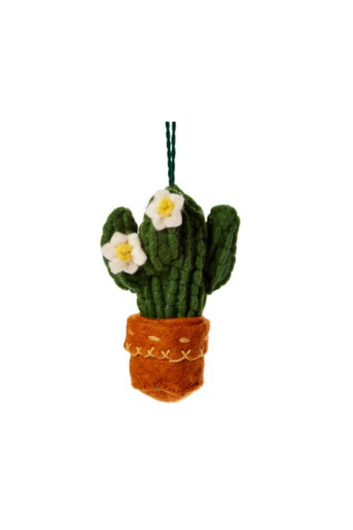 Silk Road Bazaar Saguaro Cactus Ornament
