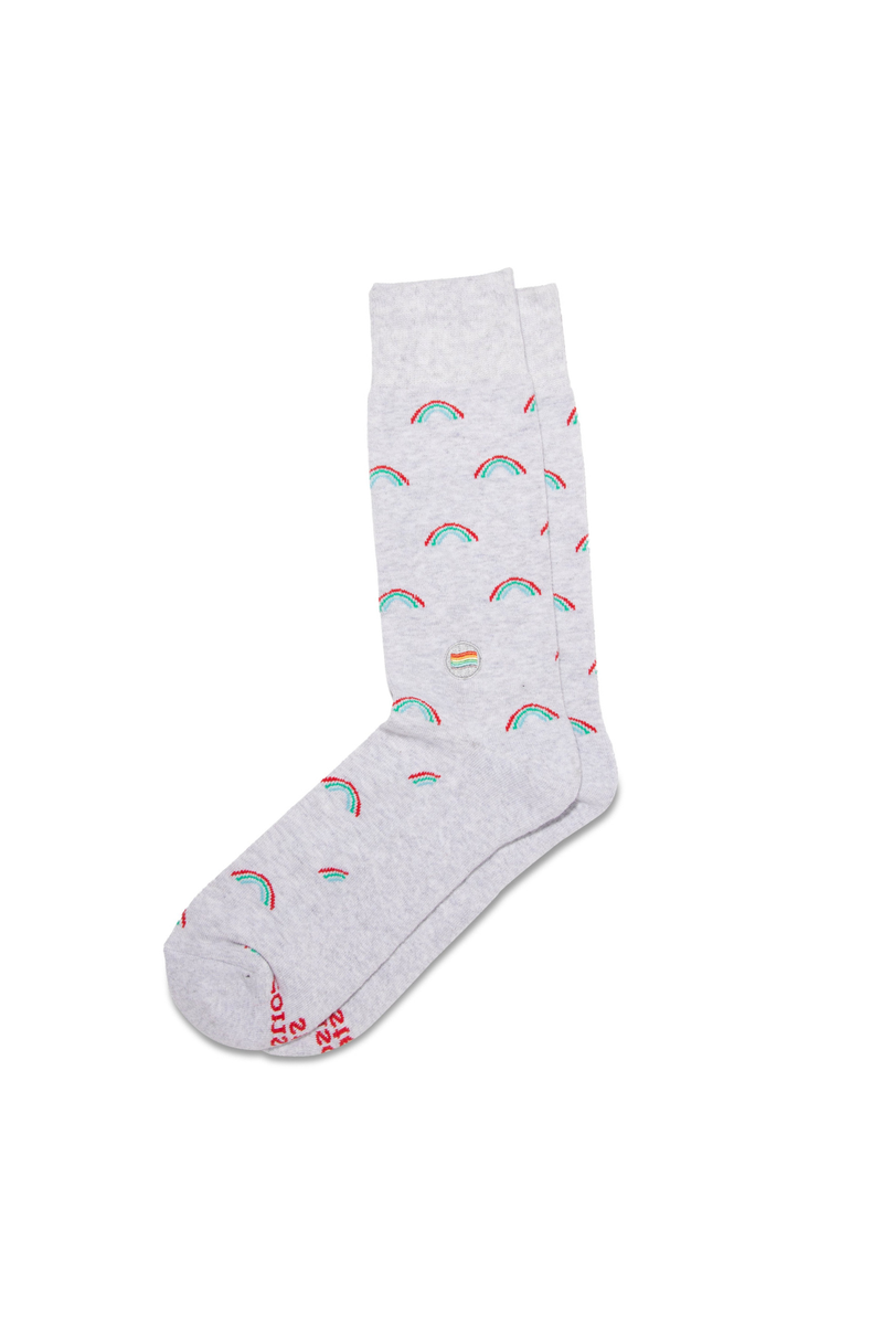 Conscious Step Socks that Save LGBTQ Lives - Grey