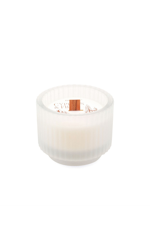 Paddywax  Cypress Fir Footed Glass Candle