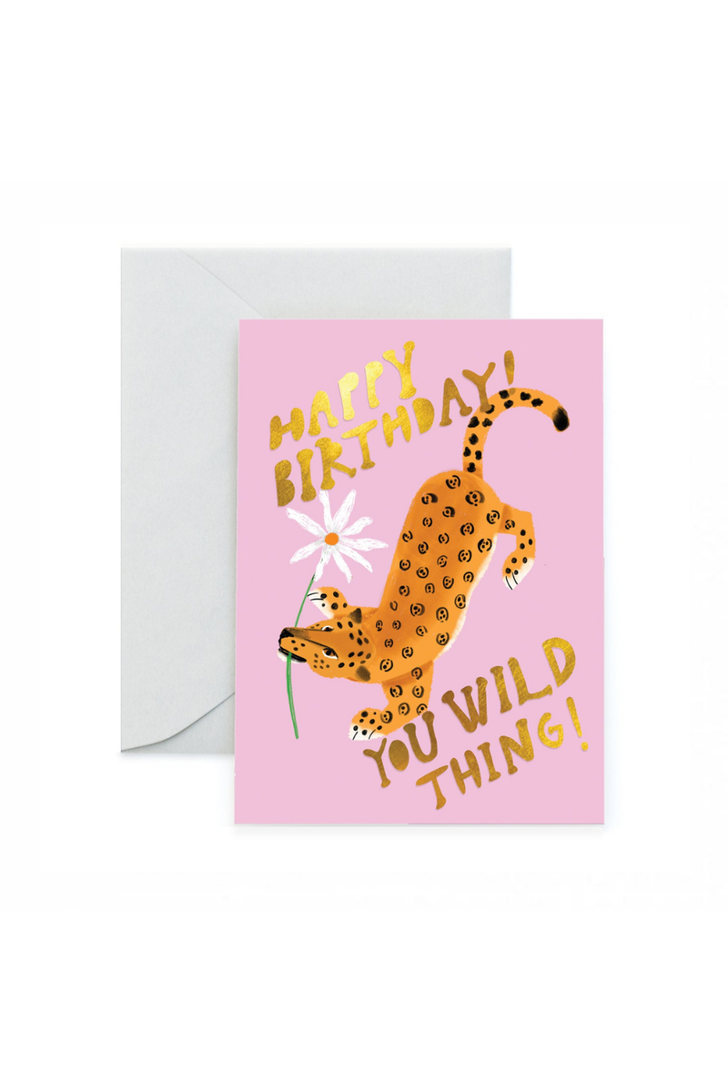 Carolyn Suzuki Goods Wild Child Greeting Card