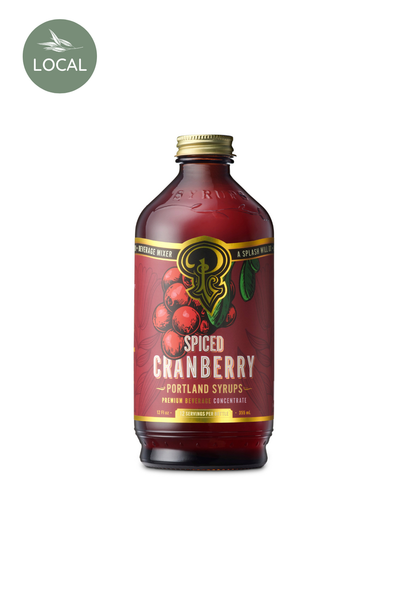 Spiced Cranberry Cocktail Syrup-Portland Syrups-ECOVIBE