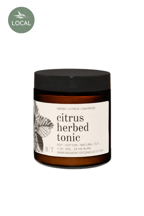 Citrus Herbed Tonic Soy Candle-Broken Top Candle Co.-ECOVIBE