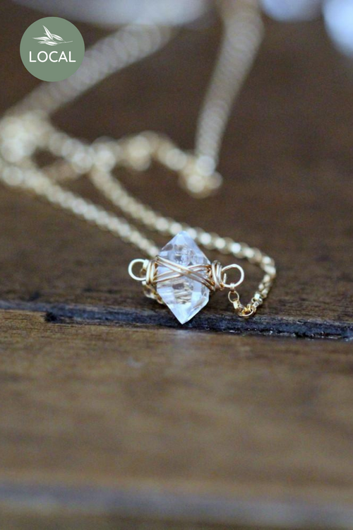 Saressa Designs Caged Necklace