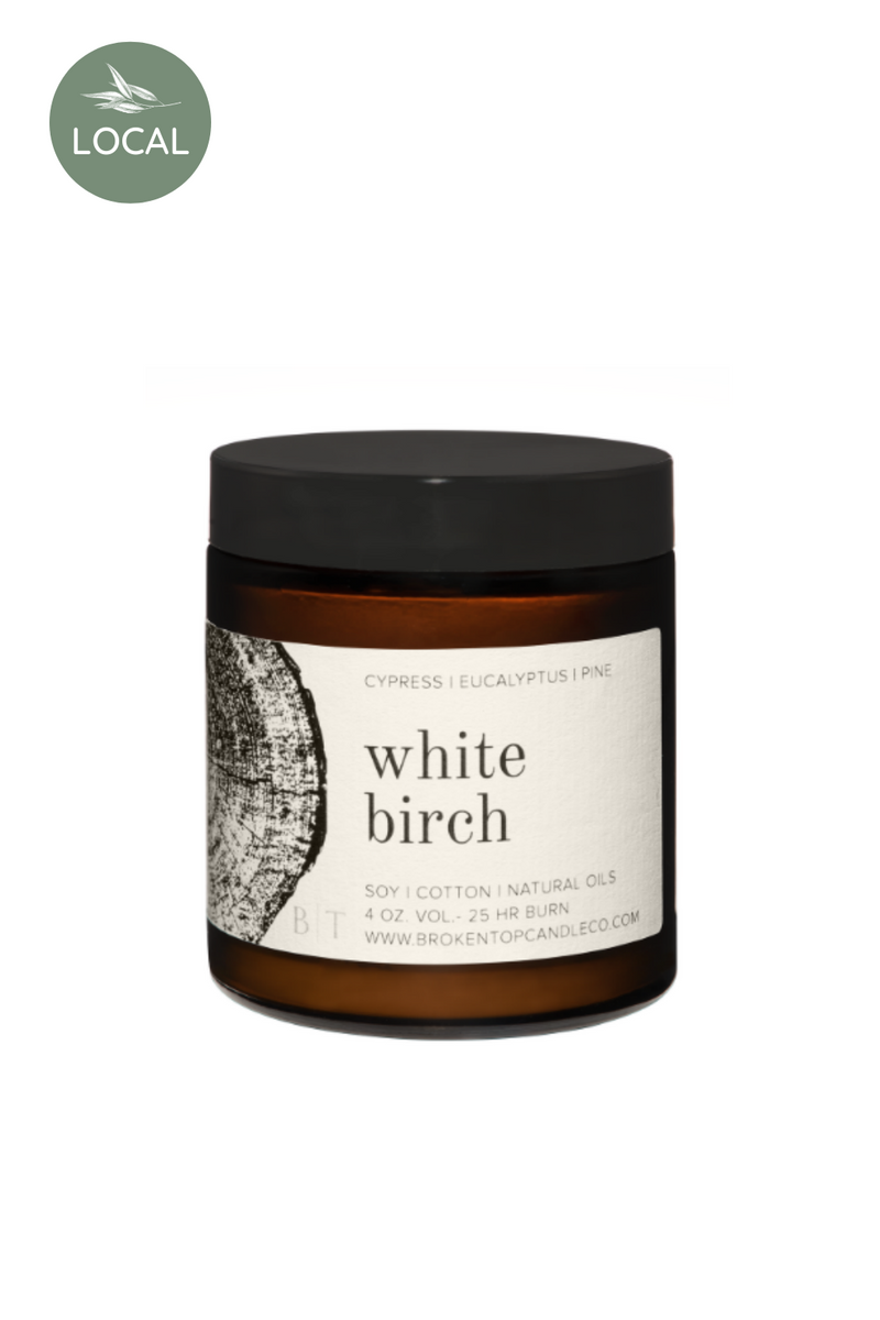 Broken Top Candle Company White Birch Candle 4oz