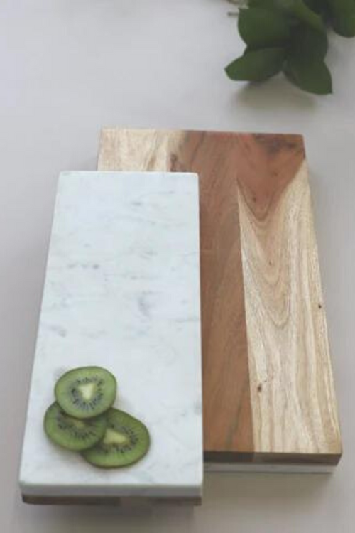 Be-Home-Reversible-Wood-Marble-Cutting-Cheese-Board