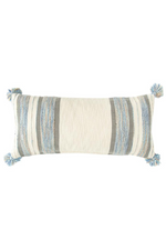 1 of 2:Azul Tassel Lumbar Pillow