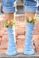 Conscious Step Socks that Support Mental Health - Blue