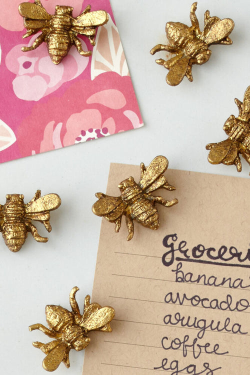 Pewter Bee Magnets