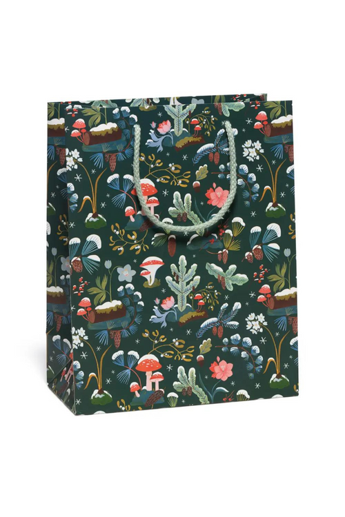    Red-Cap-Holiday-Moss-Mushroom-Gift-Bag-Wrap