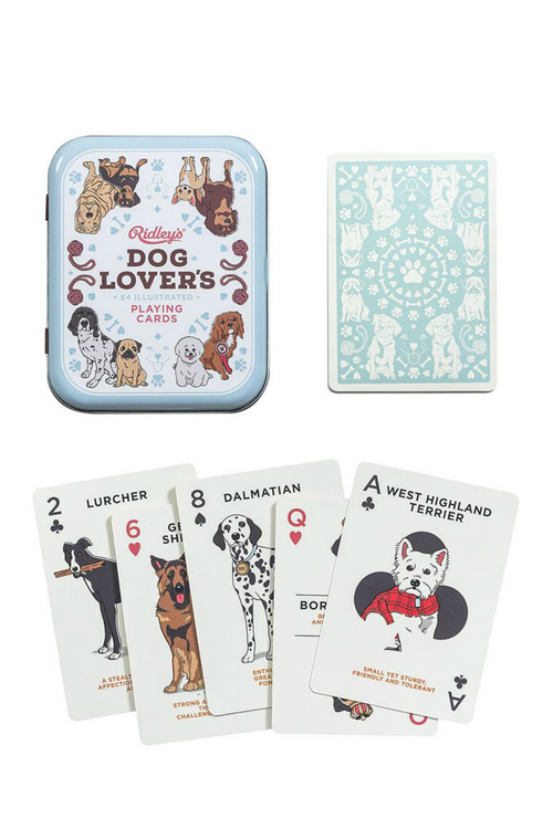 Dog Lover's Playing Cards