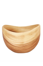Bloomingville Carved Acacia Wood Bowl- Large