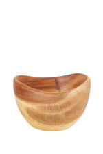 Bloomingville Carved Acacia Wood Bowl- Small