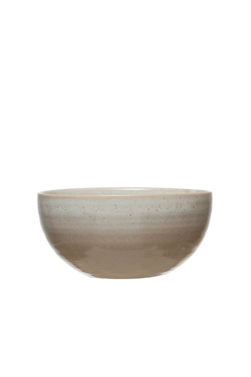 Bloomingville Bone Reactive Glaze Stoneware Bowl