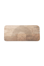 1 of 3:Engraved Arch Mango Wood Board