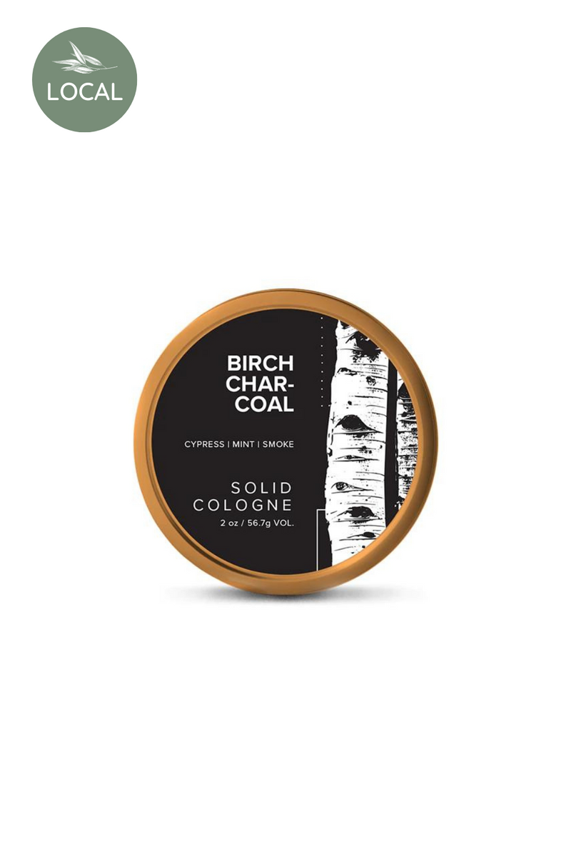 Birch Charcoal Solid Cologne-Broken Top Candle Co.-ECOVIBE