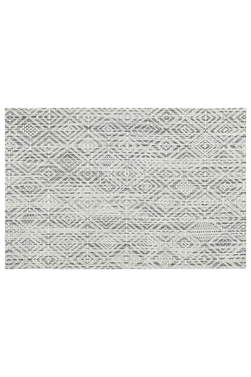 White/Black Mosaic Table Mat