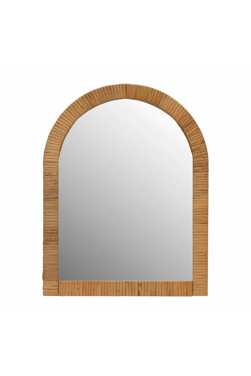 Creative-CoOp-Arch-Rattan-Wrapped-Wall-Mirror