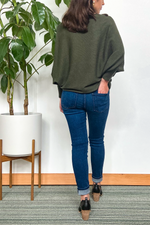 4 of 4:Brynn Sweater in Olive Green