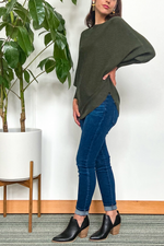 3 of 4:Brynn Sweater in Olive Green